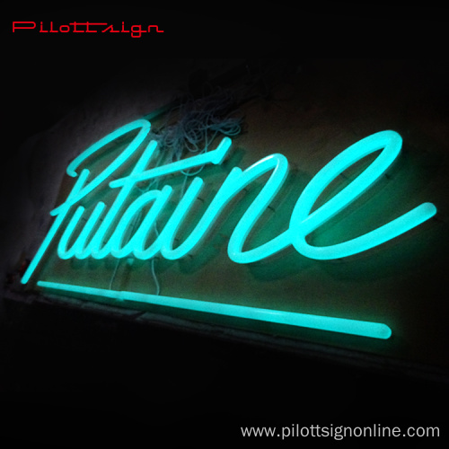 360 degrees of light acrylic LED neon sign